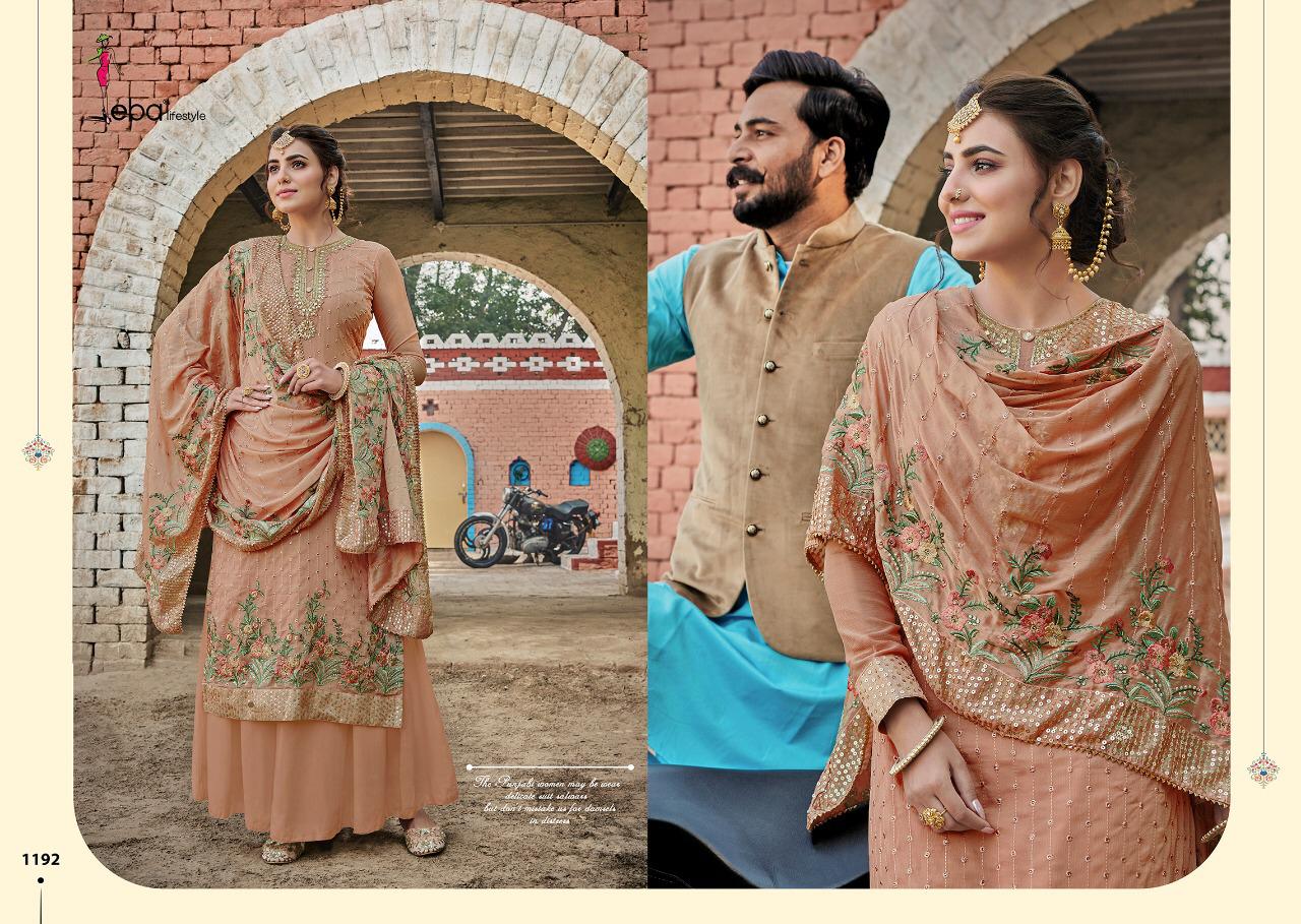 Eba Lifestyle Ashpreet Heavy Chinon With Heavy Embroidery Fancy Designer Salwar Kameez