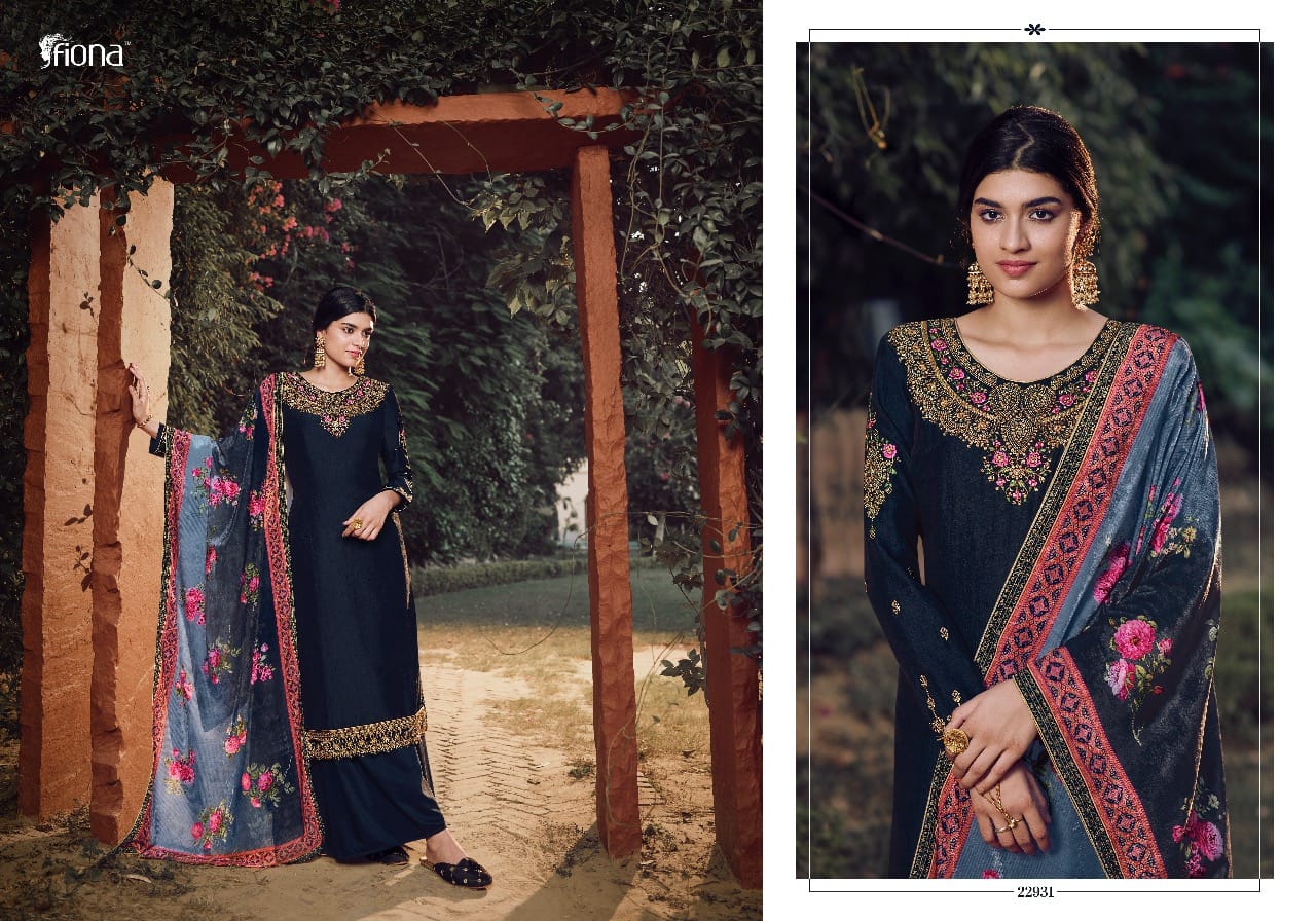 Fiona Presents Gulfam Super Soft Silk With Handwork Fancy Designer Salwar Kameez Wholesaler At Surat