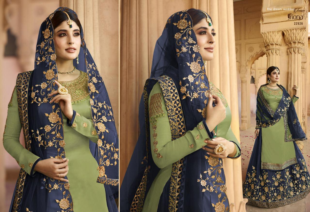 Fiona Presents Kritika Colour Plus Vol 3 Satin Georgette Fancy Designer Lehengas Wholesale Delar Surat