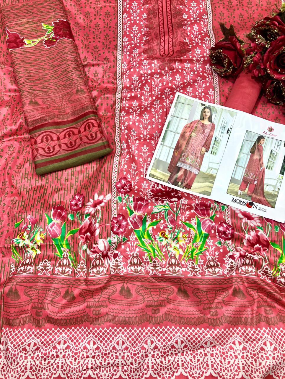 Nafisa Cotton Presents Monsoon Cotton Collection Vol 5 Cotton Print Pakistani Suits
