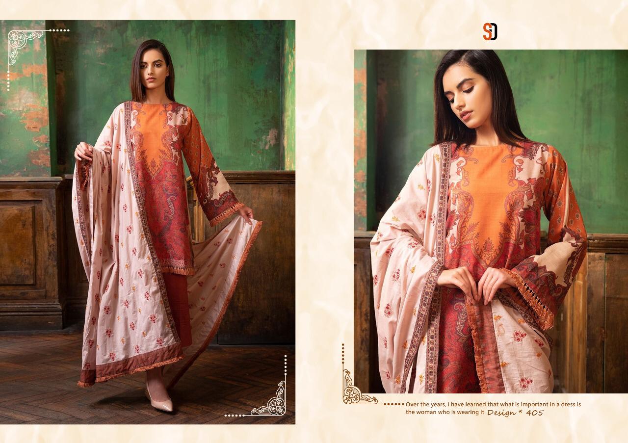 Shraddha Designer Presents Sobia Nazir Vital Vol 2 Lawn Cotton With Heavy Embroidery Work Salwar Suit Wholesale Dealer