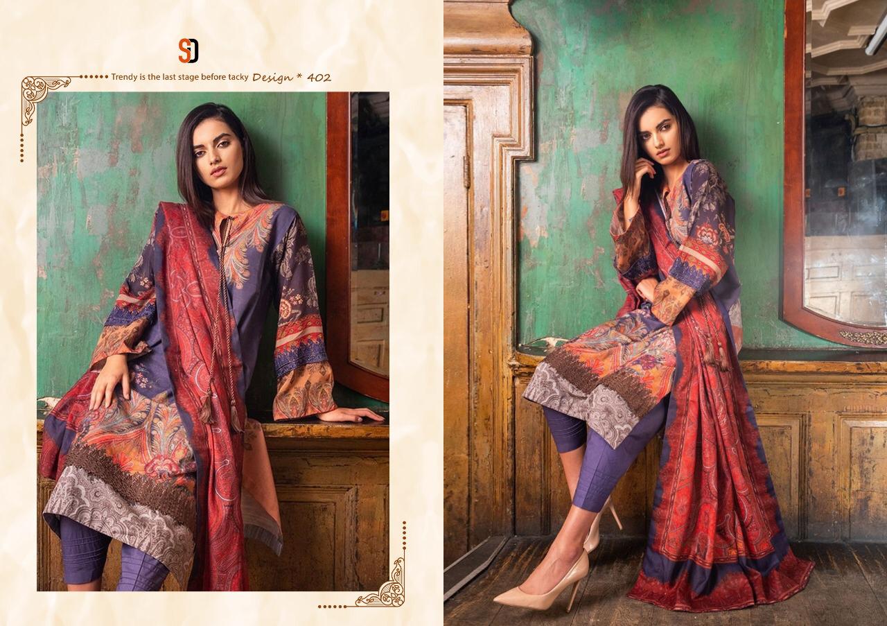Shraddha Designer Presents Sobia Nazir Vital Vol 2 Lawn Cotton With Heavy Embroidery Work Salwar Suit Wholesale Dealer