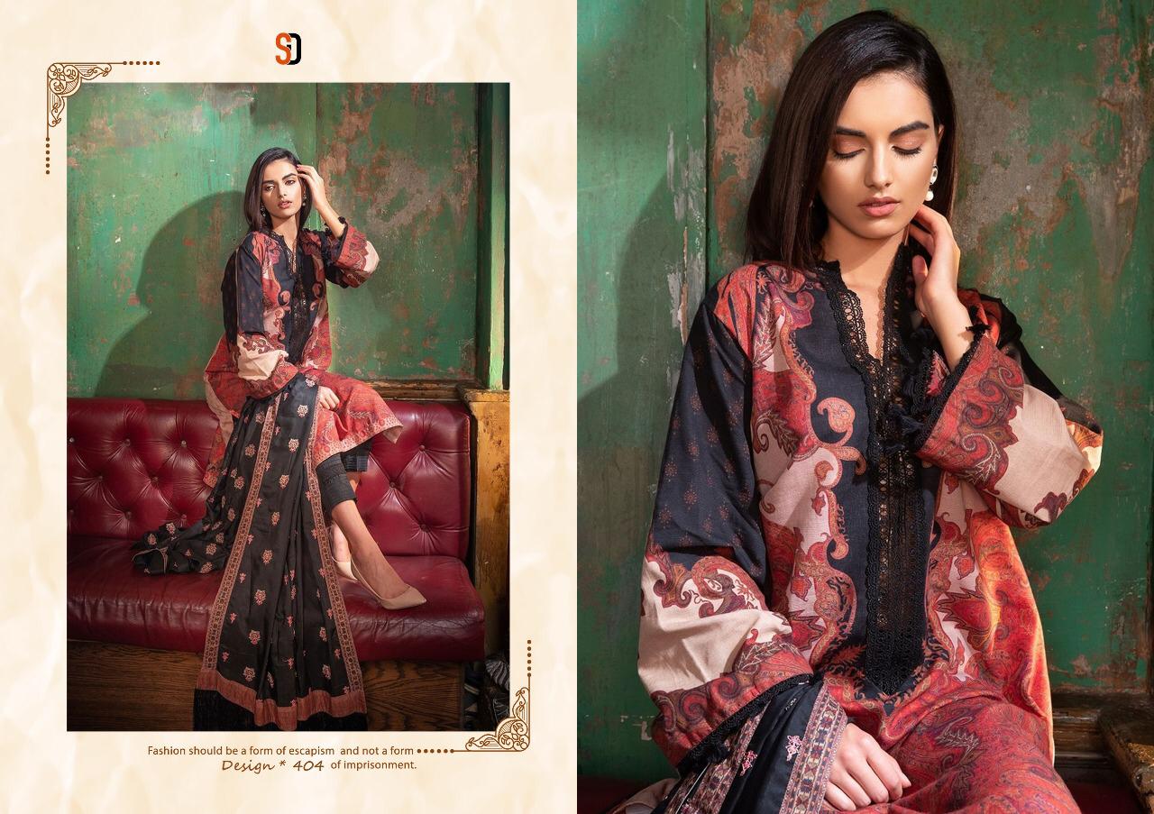 Shraddha Designer Presents Sobia Nazir Vital Vol 2 Lawn Cotton With Heavy Embroidery Work Salwar Suit Wholesale Dealer