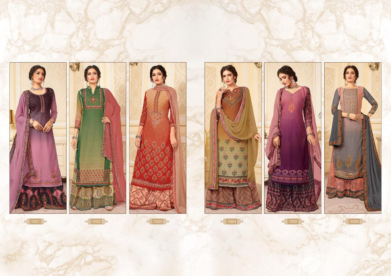 Hansa Prints Exclusive Era Georgette Digital Print With Handwork Salwar Kameez Wholesale Delar Surat