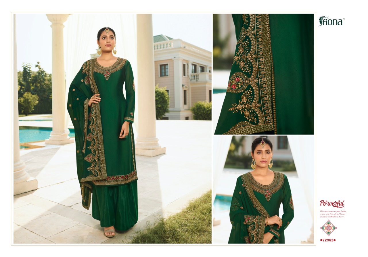 Fiona Launched Gulsan Georgette Fancy Designer Salwar Kameez Wholesale Dealer Surat