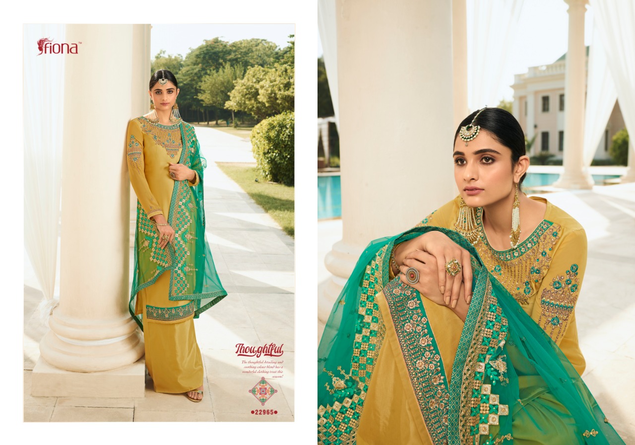 Fiona Launched Gulsan Georgette Fancy Designer Salwar Kameez Wholesale Dealer Surat