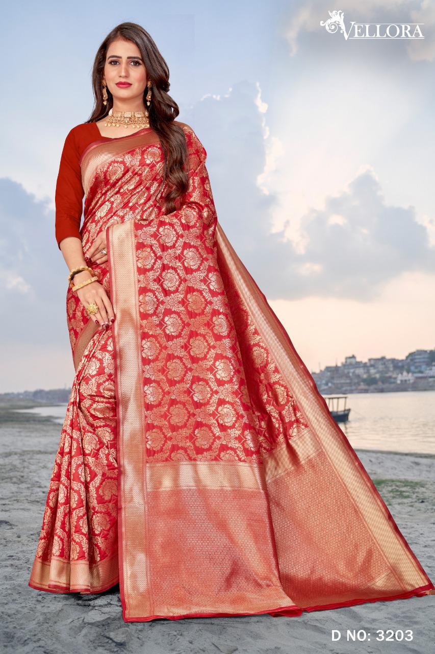 Kesari Exports Launched Vellora Vol 22 Banarsi Silk Fancy Designer Sarees Wholesale Dealer Surat