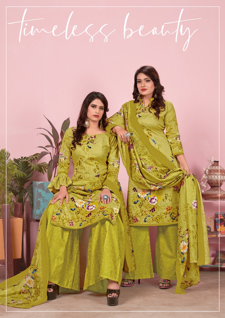 Mishri Creation Launched Plazzo Special Vol 5 Pure Cotton Dress Materials Salwar Suits Wholesale Dealer Surat