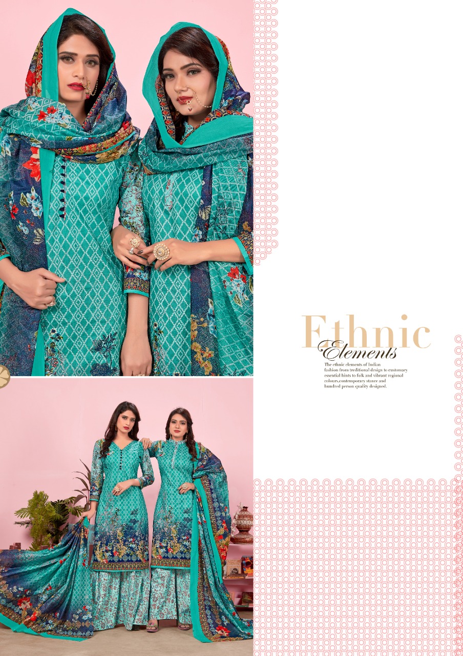 Mishri Creation Launched Plazzo Special Vol 5 Pure Cotton Dress Materials Salwar Suits Wholesale Dealer Surat