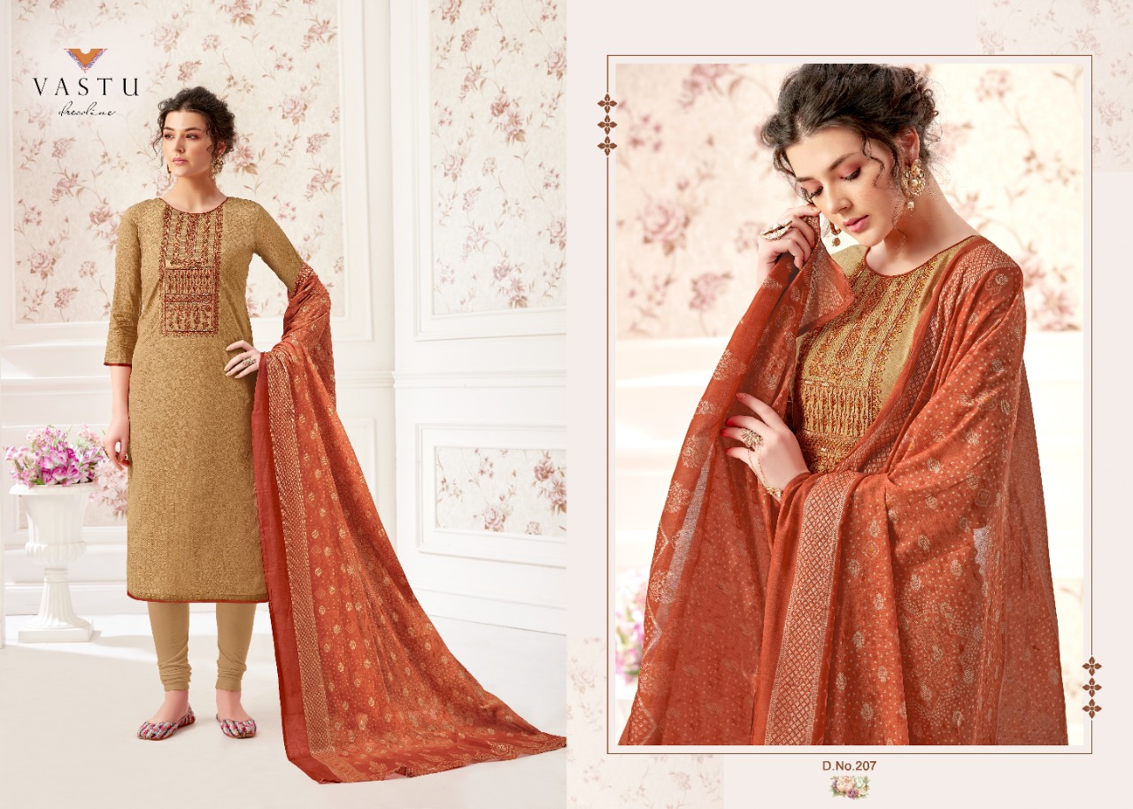 Vastu Tex Launched Netra Vol 2 Lawn Cotton Print With Heavy Work Salwar Suits Wholesale Dealer Surat
