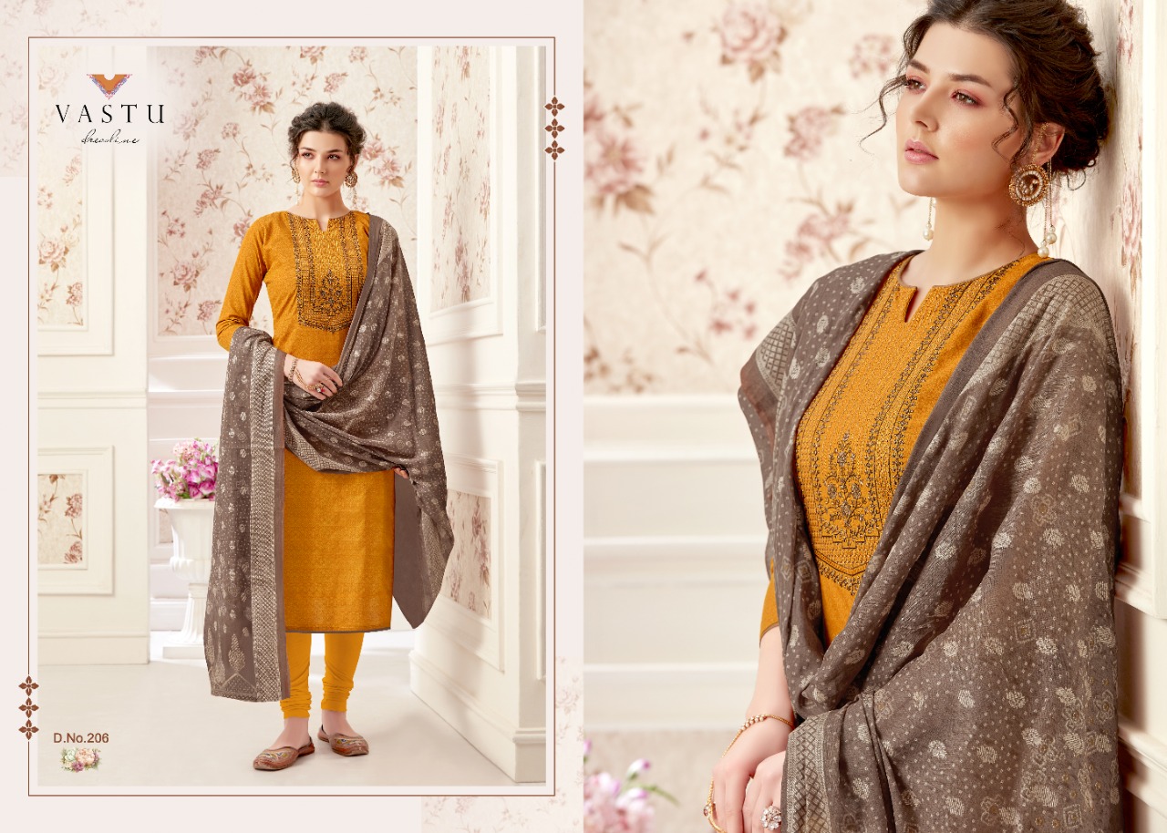 Vastu Tex Launched Netra Vol 2 Lawn Cotton Print With Heavy Work Salwar Suits Wholesale Dealer Surat