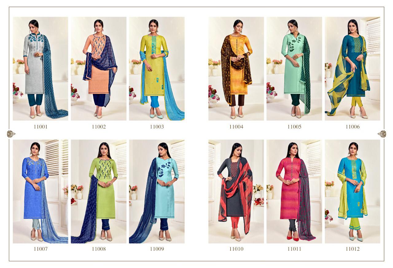 Vishnu Impex Presents Dermy Cool Vol 15 Silk Fancy Designer Salwar Suits