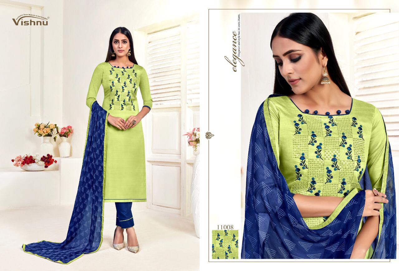 Vishnu Impex Presents Dermy Cool Vol 15 Silk Fancy Designer Salwar Suits