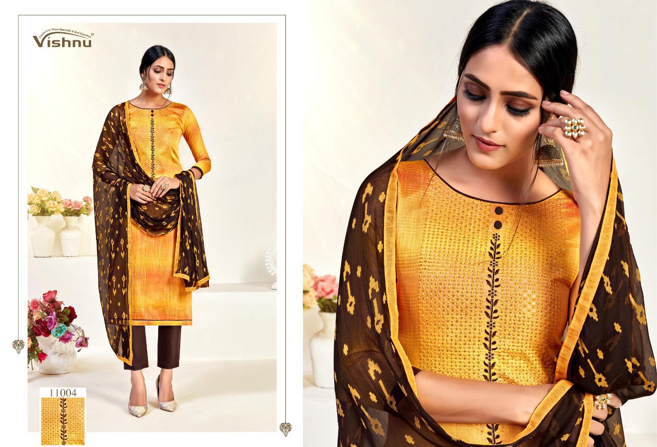 Vishnu Impex Presents Dermy Cool Vol 15 Silk Fancy Designer Salwar Suits
