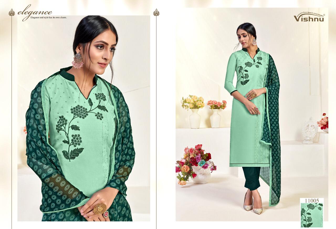 Vishnu Impex Presents Dermy Cool Vol 15 Silk Fancy Designer Salwar Suits