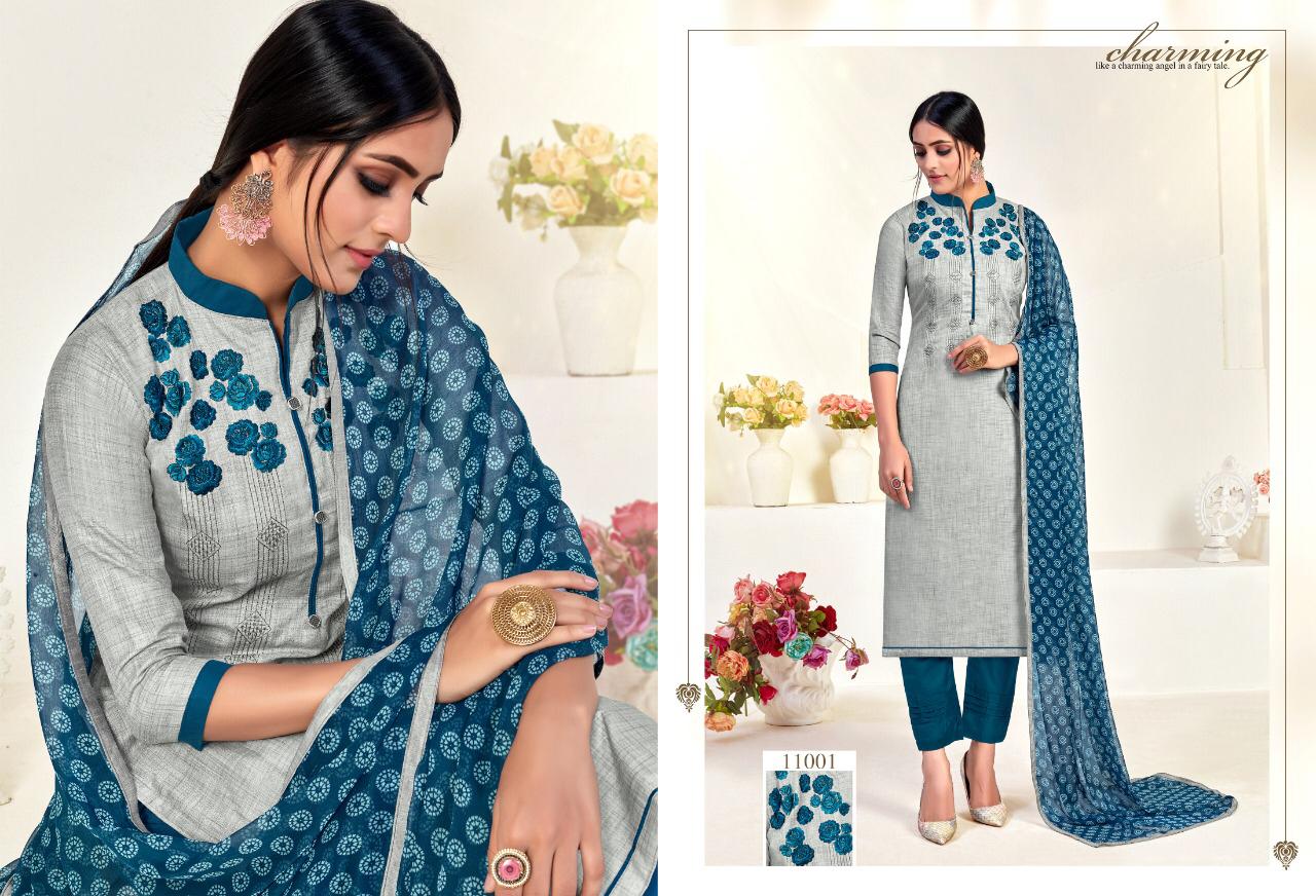 Vishnu Impex Presents Dermy Cool Vol 15 Silk Fancy Designer Salwar Suits
