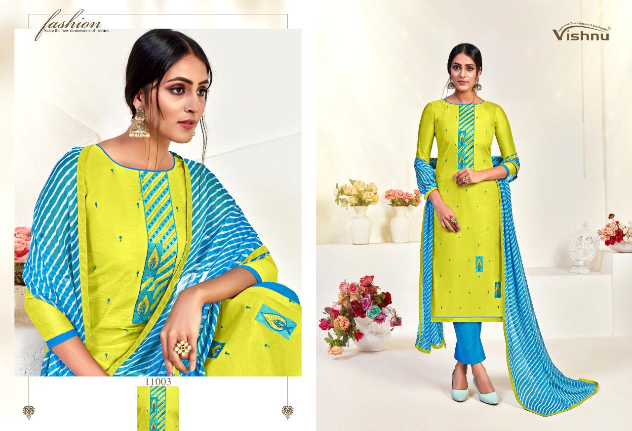 Vishnu Impex Presents Dermy Cool Vol 15 Silk Fancy Designer Salwar Suits