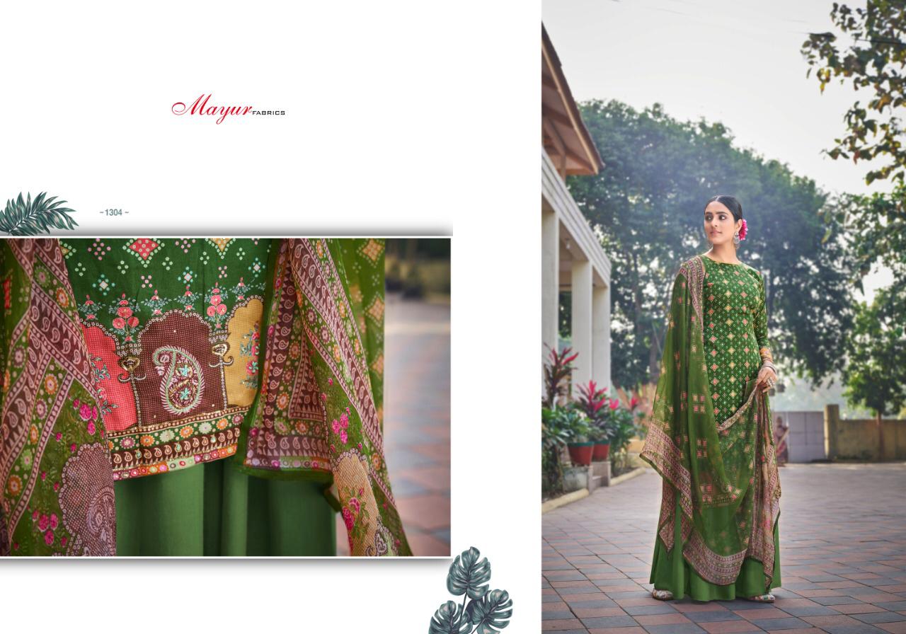 Hansa Launched Bandhani Pure Jam Cotton Digital Print With Hand Work Dress Material Suits Wholesale Dealer Surat
