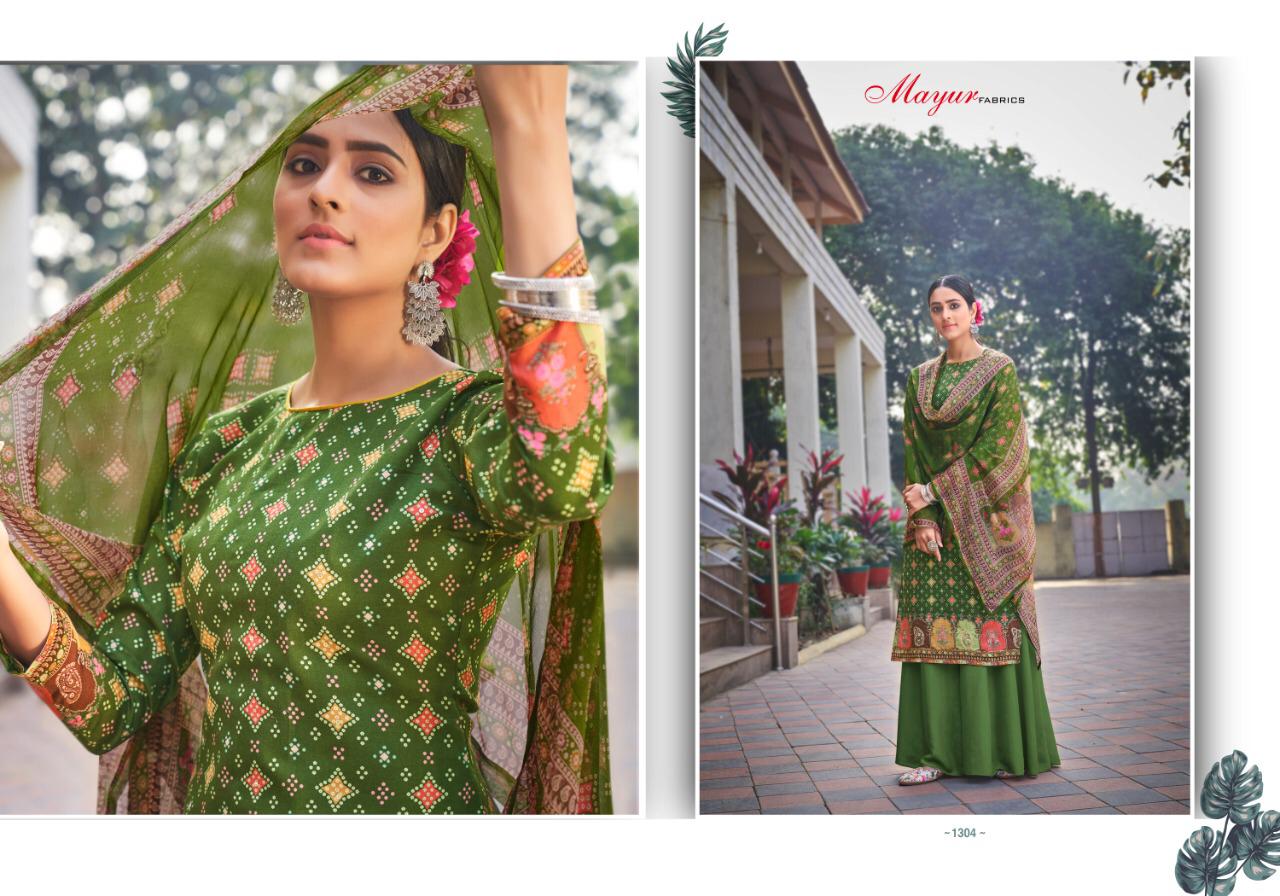 Hansa Launched Bandhani Pure Jam Cotton Digital Print With Hand Work Dress Material Suits Wholesale Dealer Surat