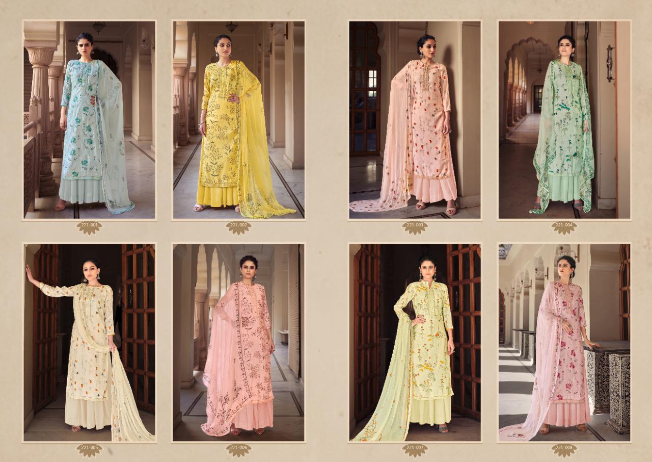 Sargam Prints Launched Alexa Pure Cotton Silk Print With Embroidery Patti Salwar Suits Wholesale Dealer Surat
