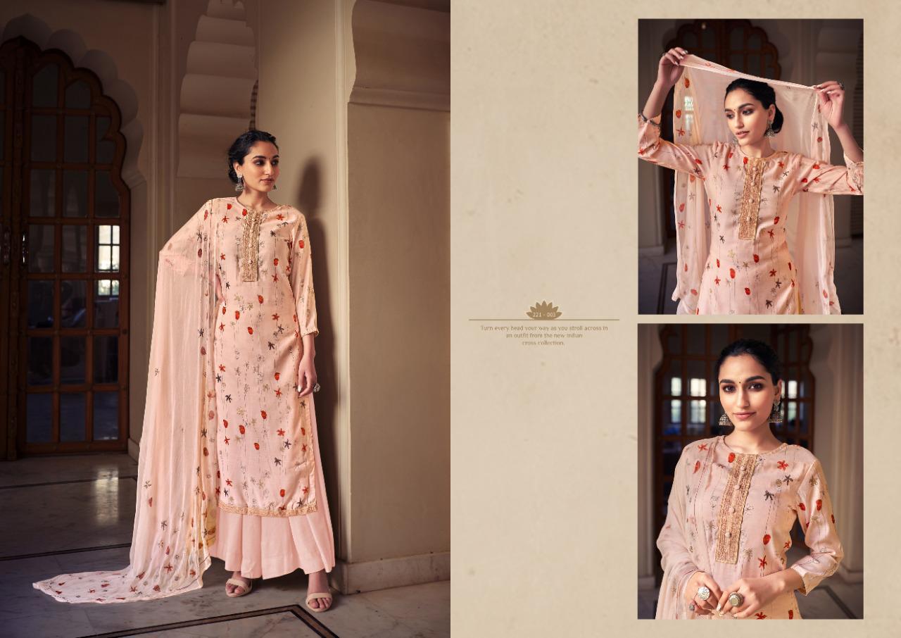 Sargam Prints Launched Alexa Pure Cotton Silk Print With Embroidery Patti Salwar Suits Wholesale Dealer Surat