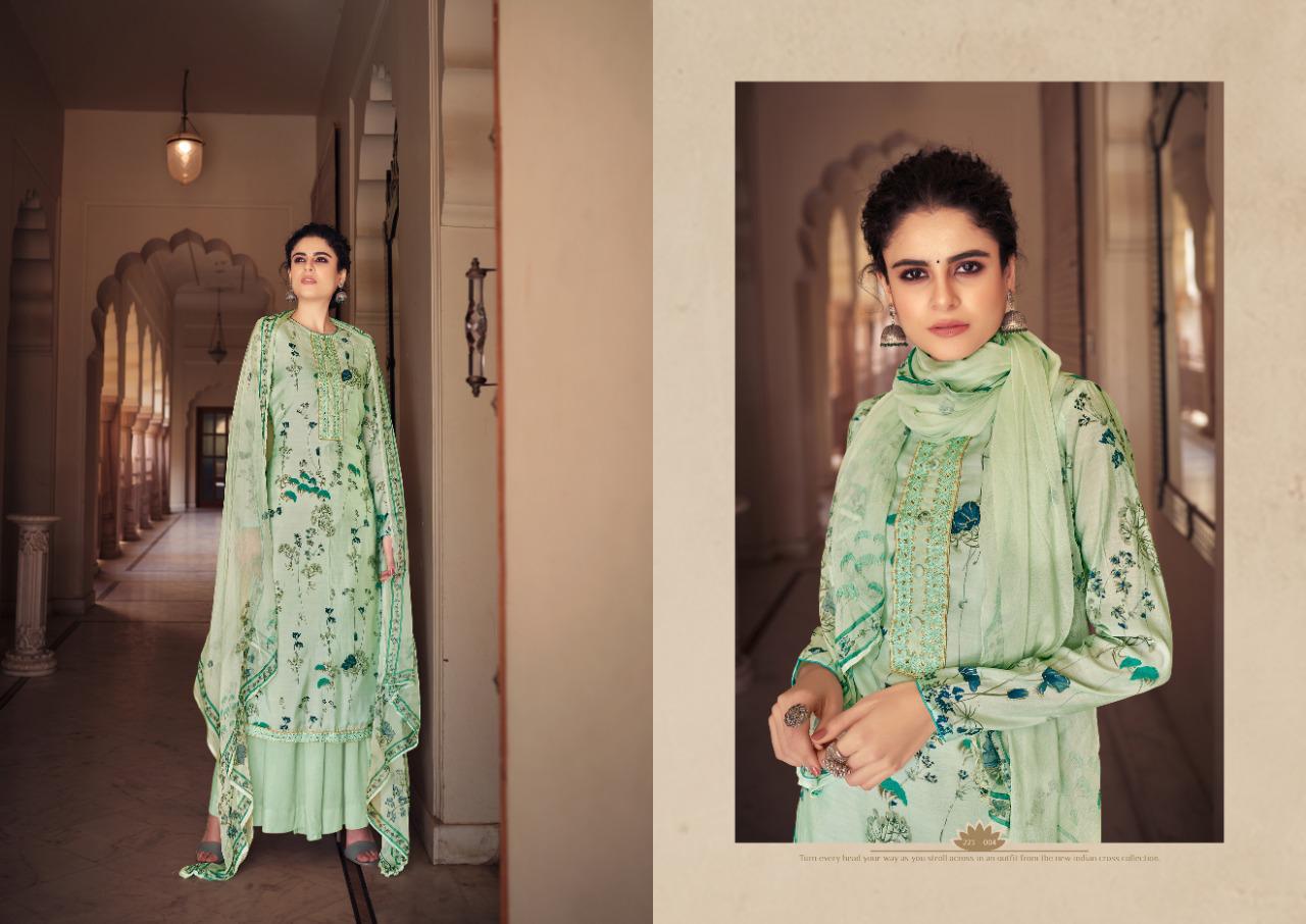 Sargam Prints Launched Alexa Pure Cotton Silk Print With Embroidery Patti Salwar Suits Wholesale Dealer Surat