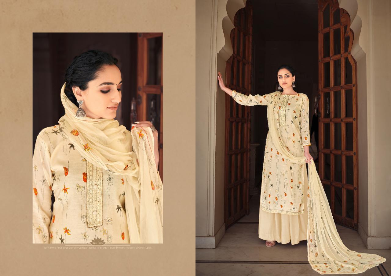 Sargam Prints Launched Alexa Pure Cotton Silk Print With Embroidery Patti Salwar Suits Wholesale Dealer Surat