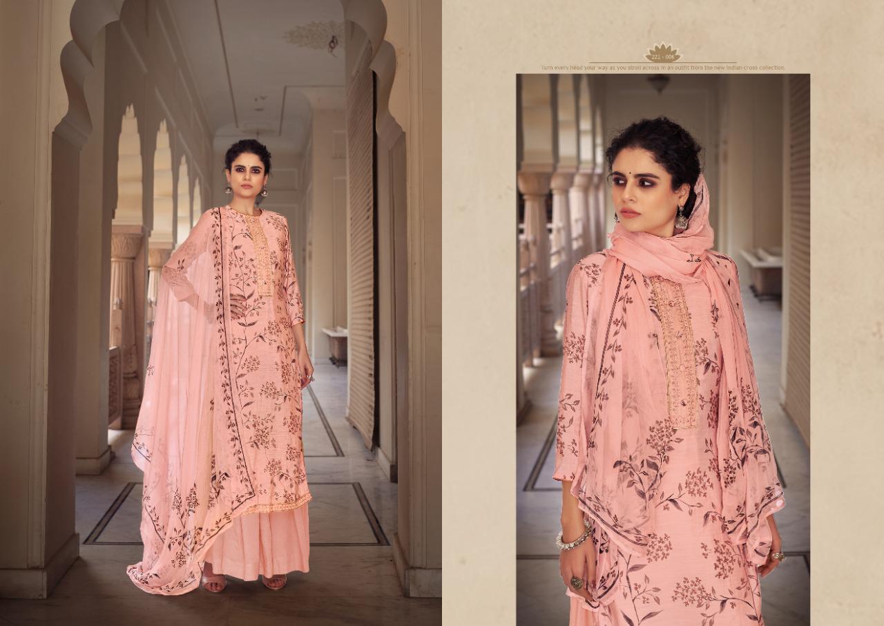 Sargam Prints Launched Alexa Pure Cotton Silk Print With Embroidery Patti Salwar Suits Wholesale Dealer Surat