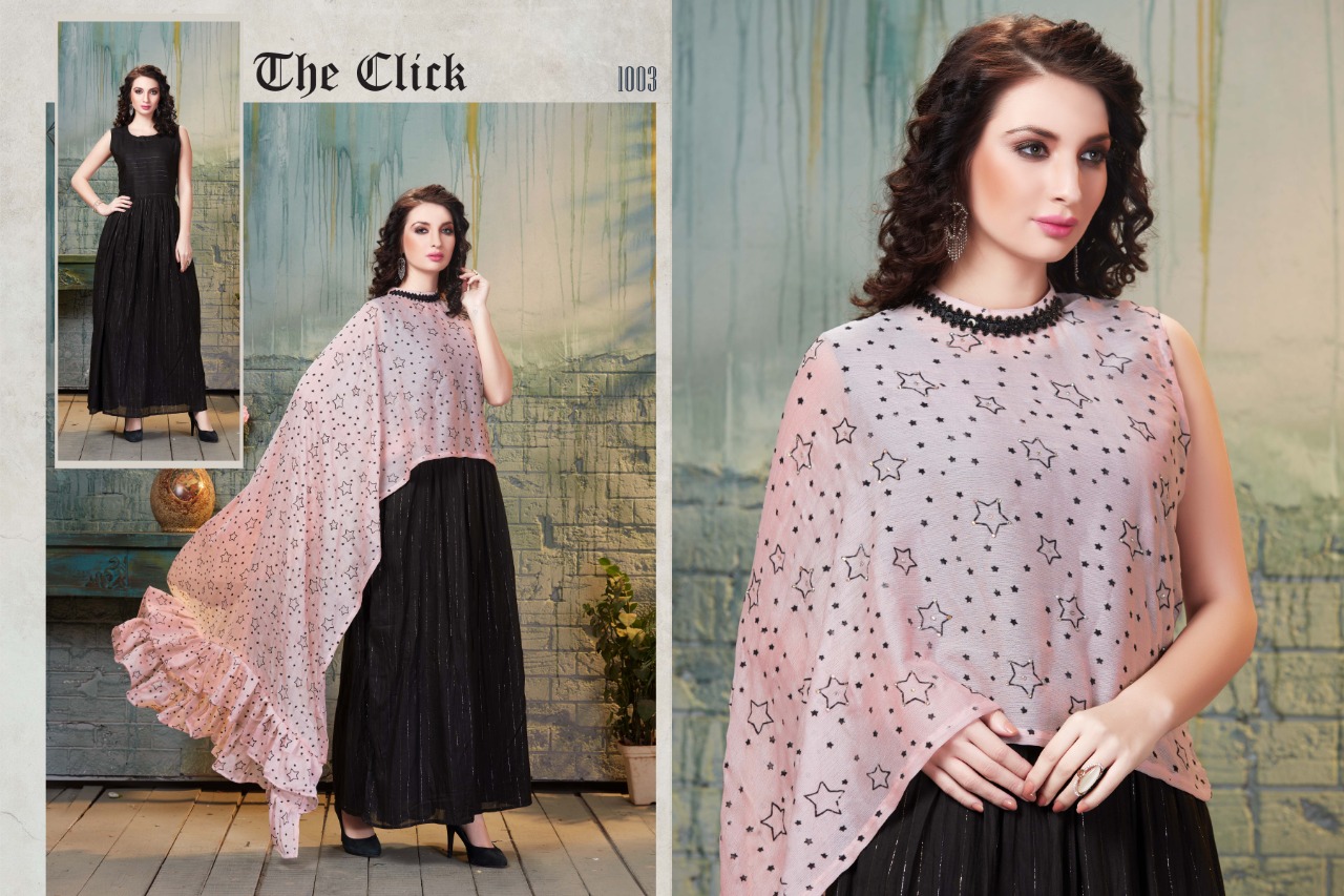 Smylee Fashion Launched The Click All Diffrent Heavy Fabrics Fancy Designer Party Wear  Kurtis Wholesale Dealer Surat
