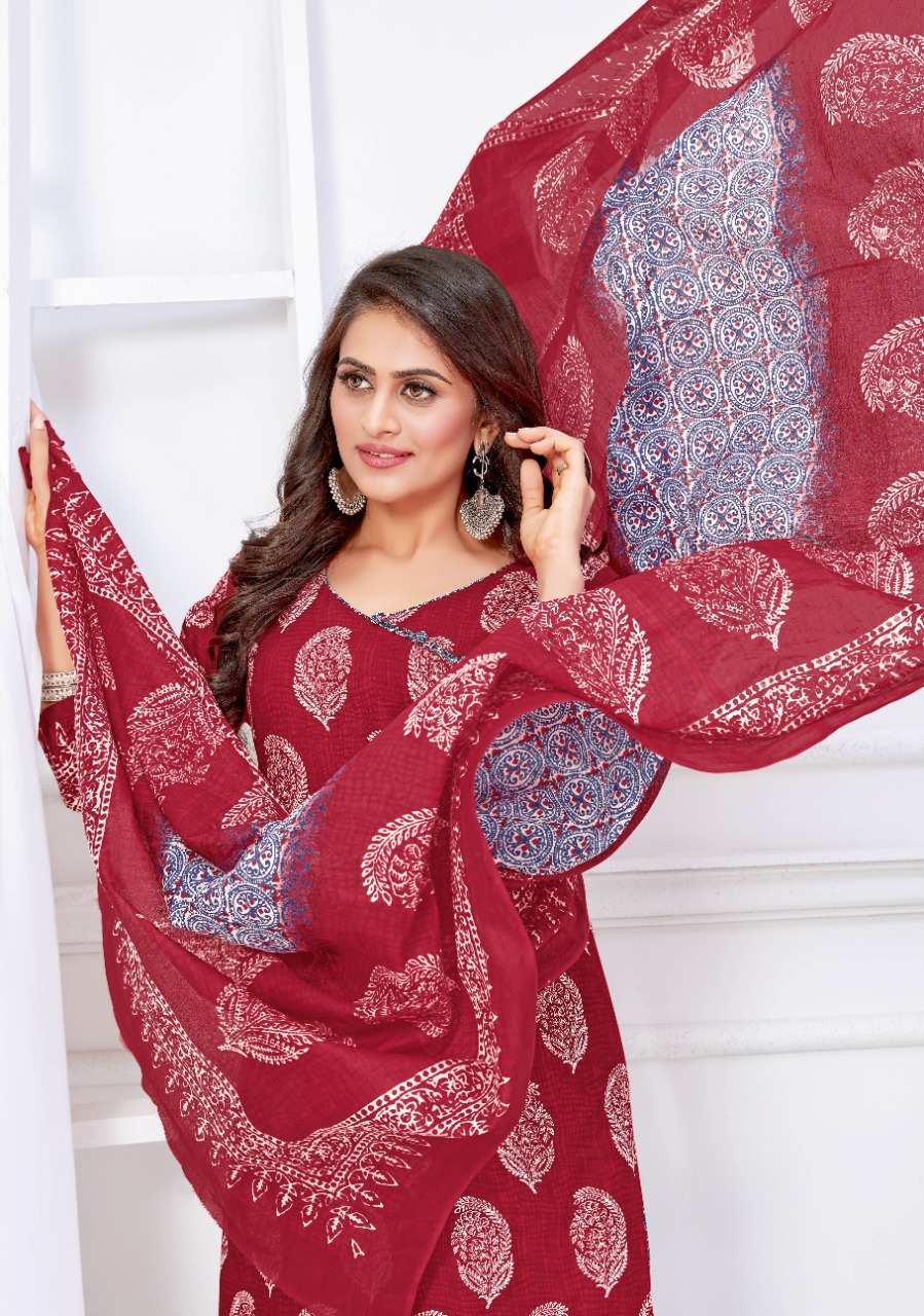 Mishri Creation Launched Pritam Patiyala Heavy Pure Cotton Patiyala Style Dress Material Suits Wholesale Dealer Surat