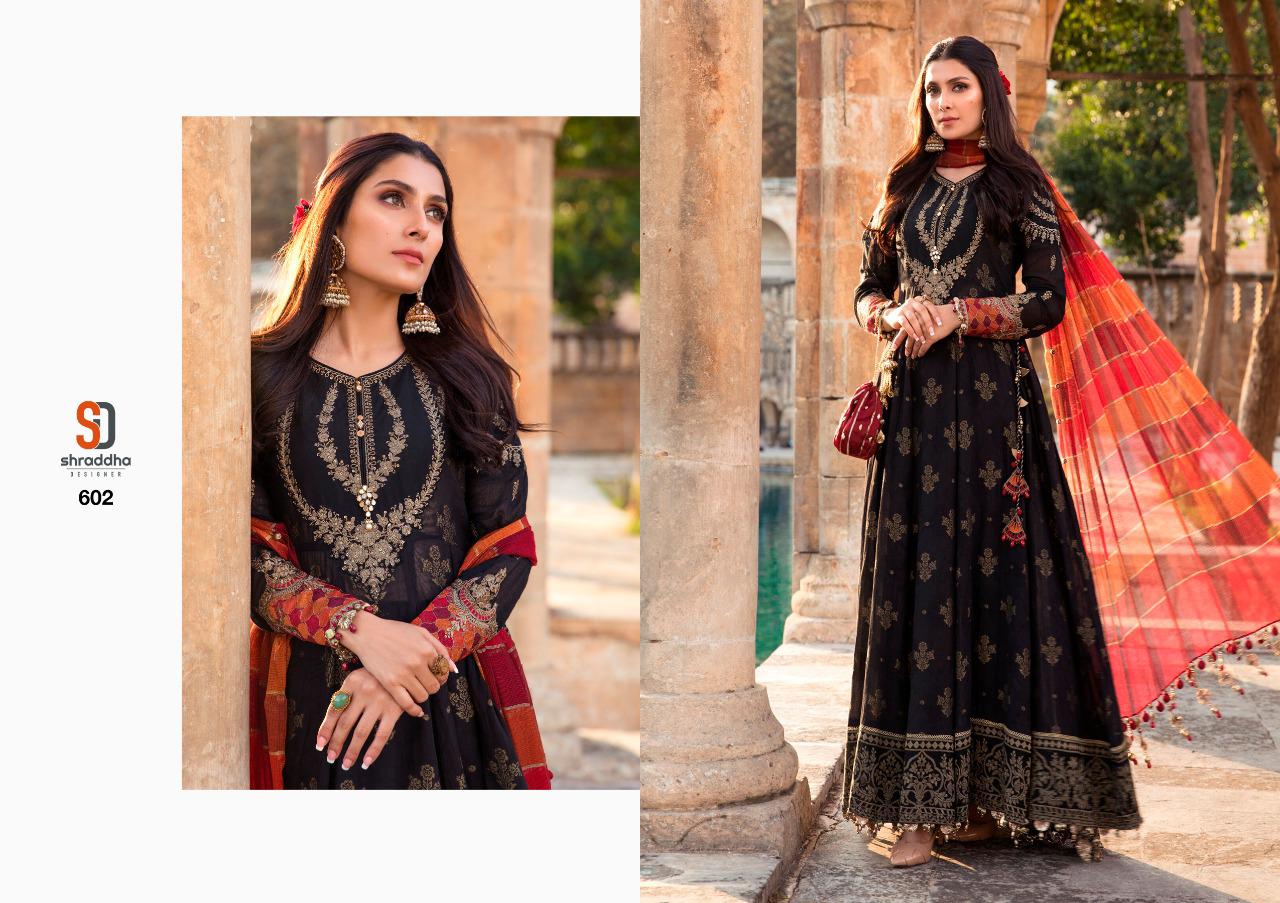 Shraddha Designer Launched Maria B Lawn Vol 2 Lawn Cotton Printed With Heavy Embroidery Work Salwar Kameez Wholesaler Surat