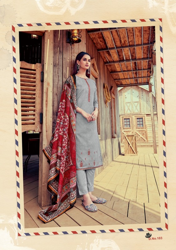 Vastu Tex Jamdani Vol 1 Pure Lawn Print With Neck Daman Work Dress Material Salwar Suits Wholesale Dealer Surat