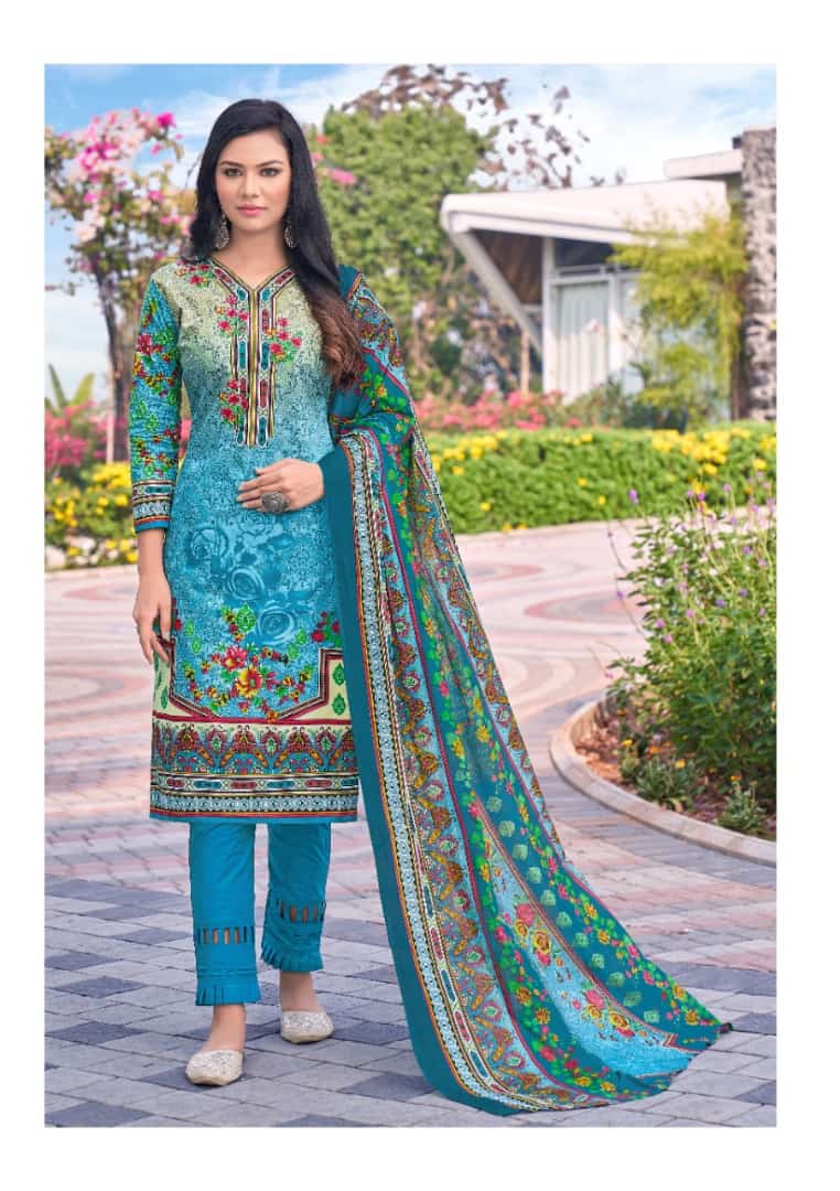 Mishri Creation Lawn Cotton Vol 6 Fabric Lawn Cotton With Karachi Style Print Salwar Suits Wholesale Dealer Surat