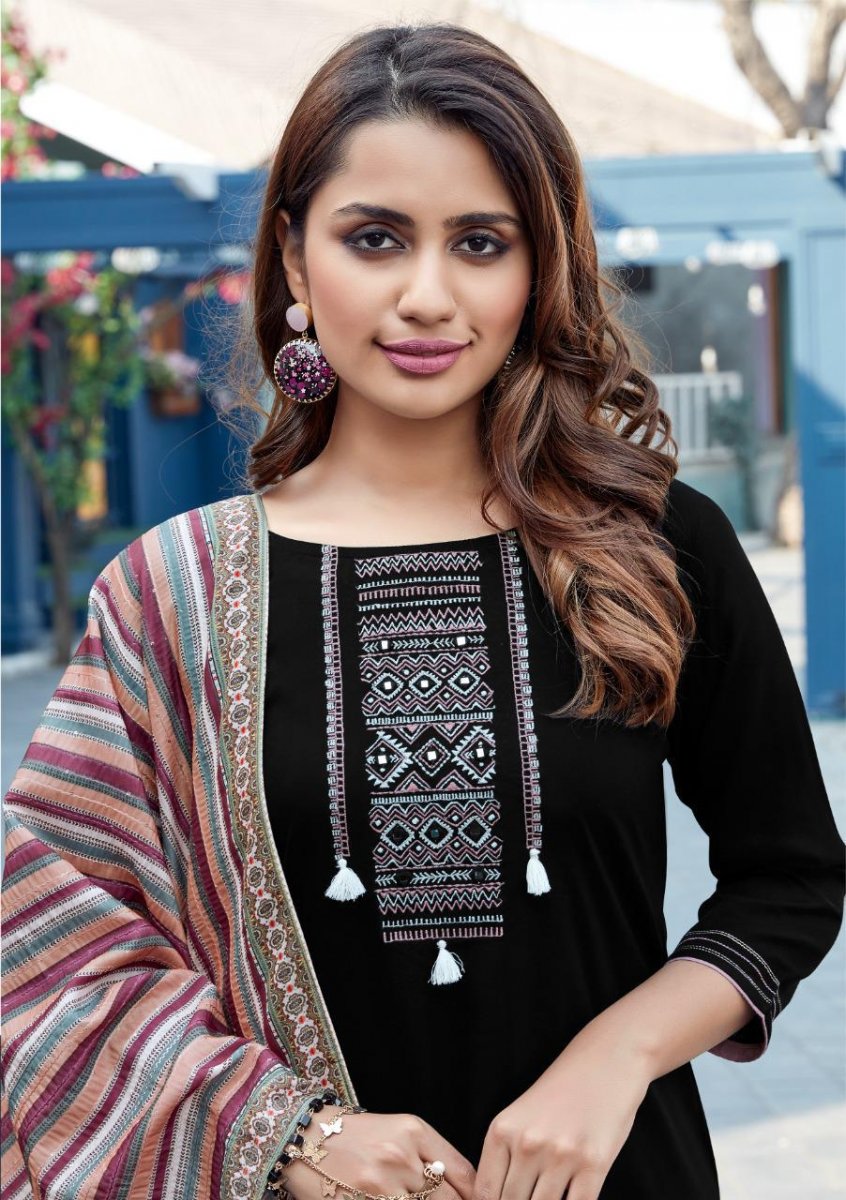 Mittoo Fashion Mahendi Vol 2 Heavy Rayon With Embroidery Hand Work Casual Wear Kurtis Wholesale Dealer Surat