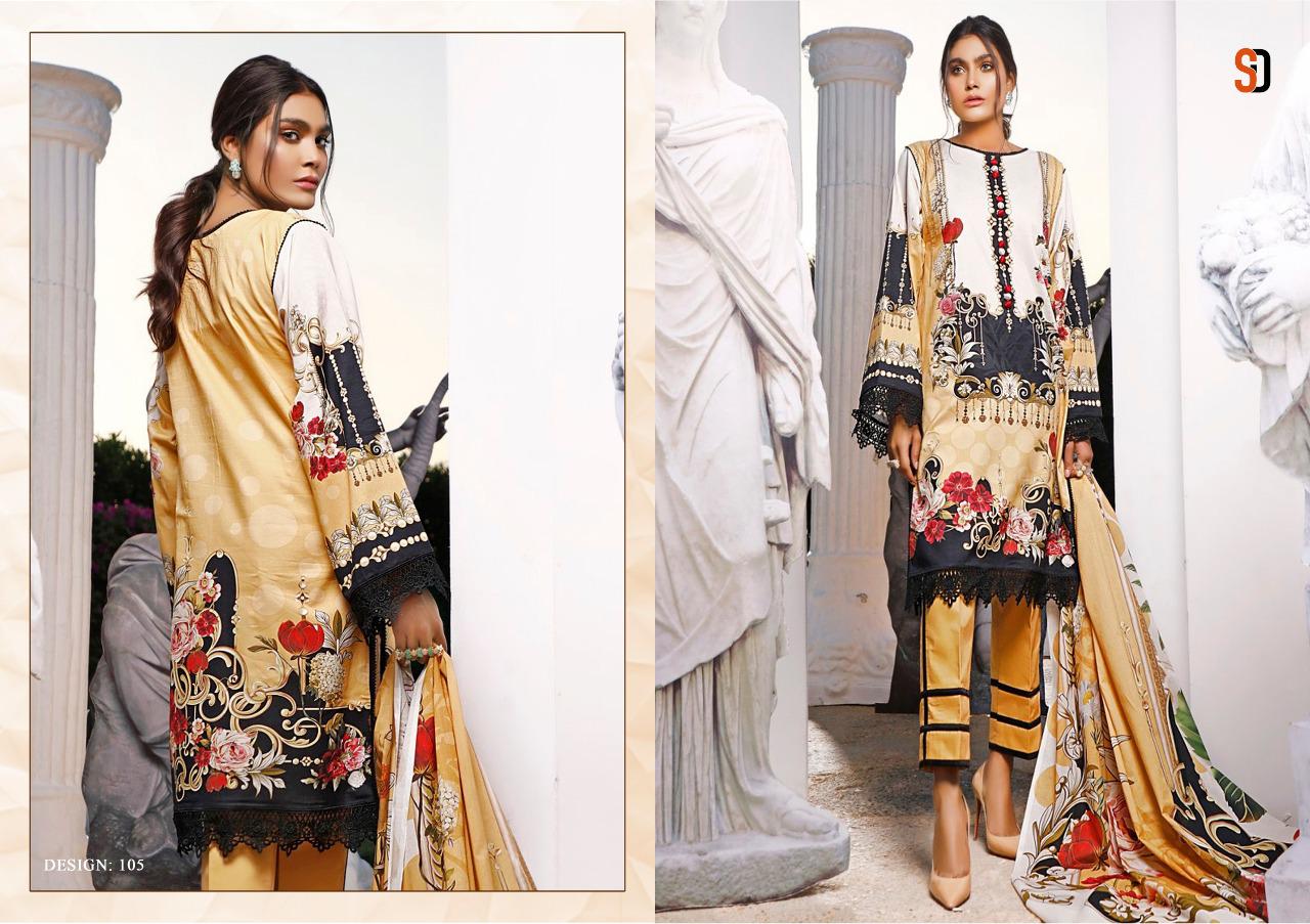 Shraddha Designer Mahgul Nx Lawn Cotton Printed With Heavy Embroidery Work Dress Material Salwar Suits Wholesaler Surat