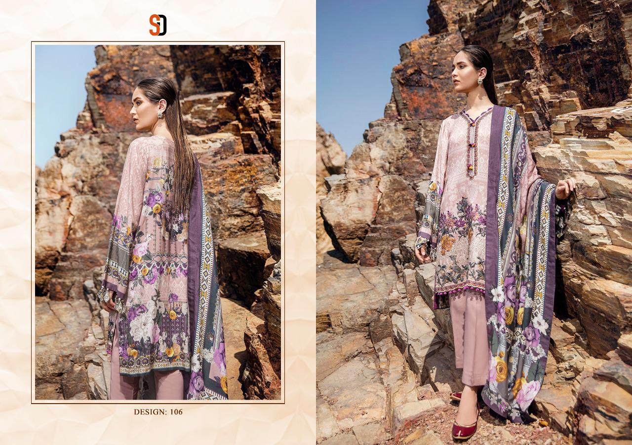 Shraddha Designer Mahgul Nx Lawn Cotton Printed With Heavy Embroidery Work Dress Material Salwar Suits Wholesaler Surat