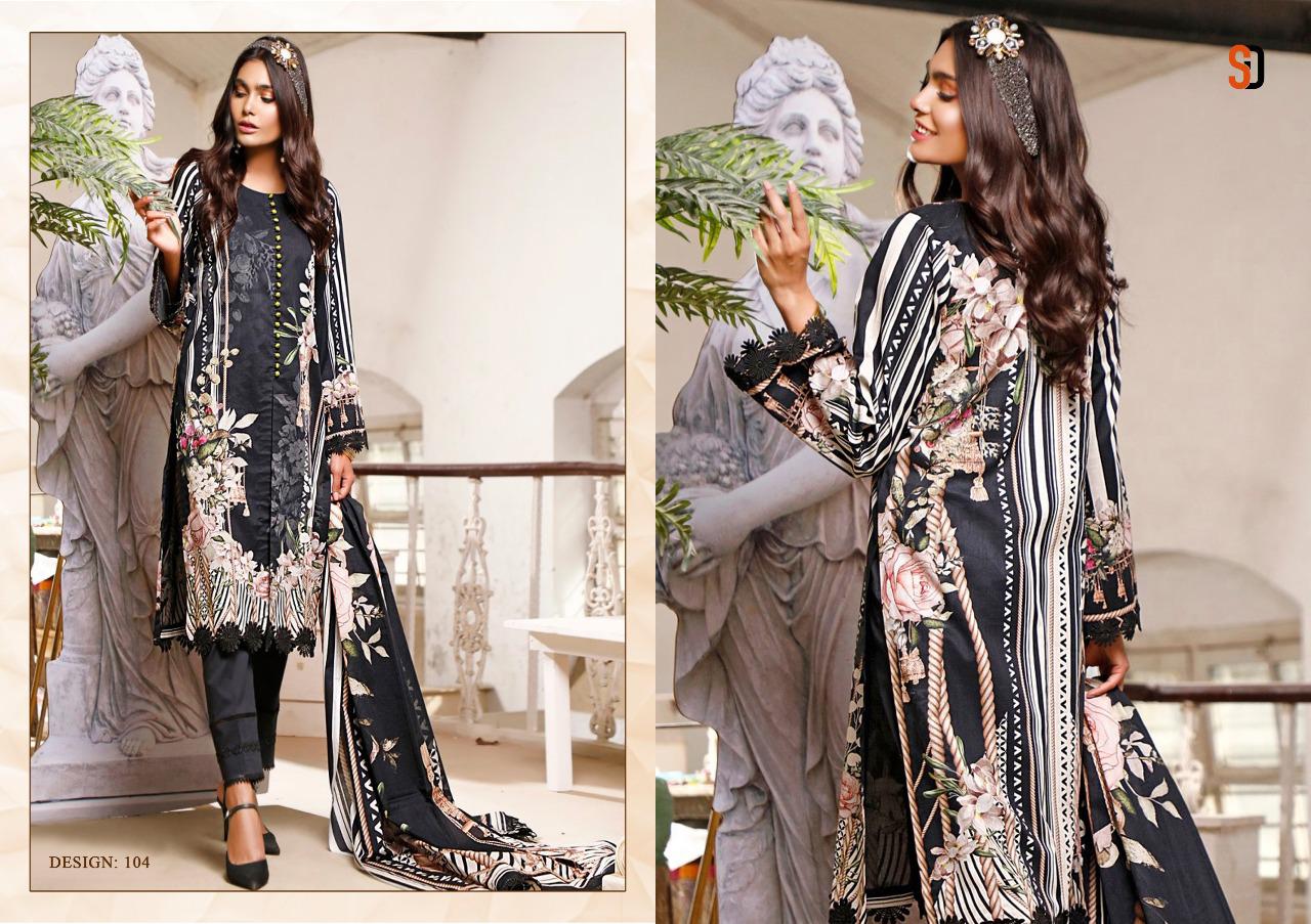 Shraddha Designer Mahgul Nx Lawn Cotton Printed With Heavy Embroidery Work Dress Material Salwar Suits Wholesaler Surat