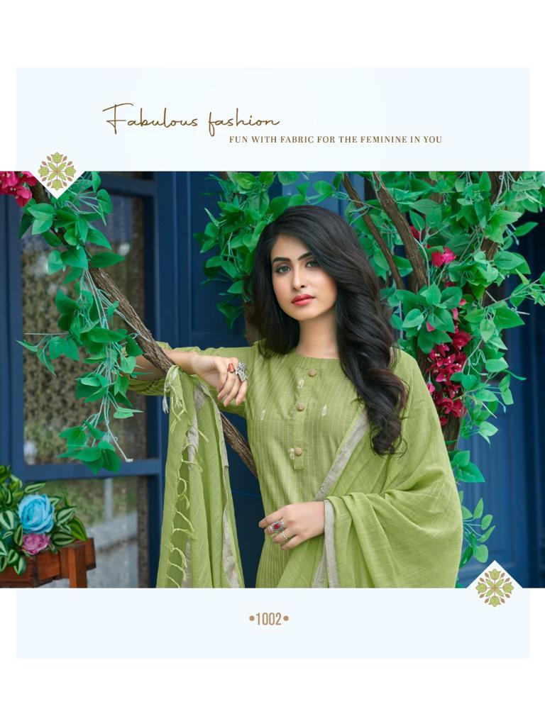 Pink Mirror Mint Viscose Lurex With Foil Print Long Straight Type Casual Wear Kurtis Wholesale Dealer Surat