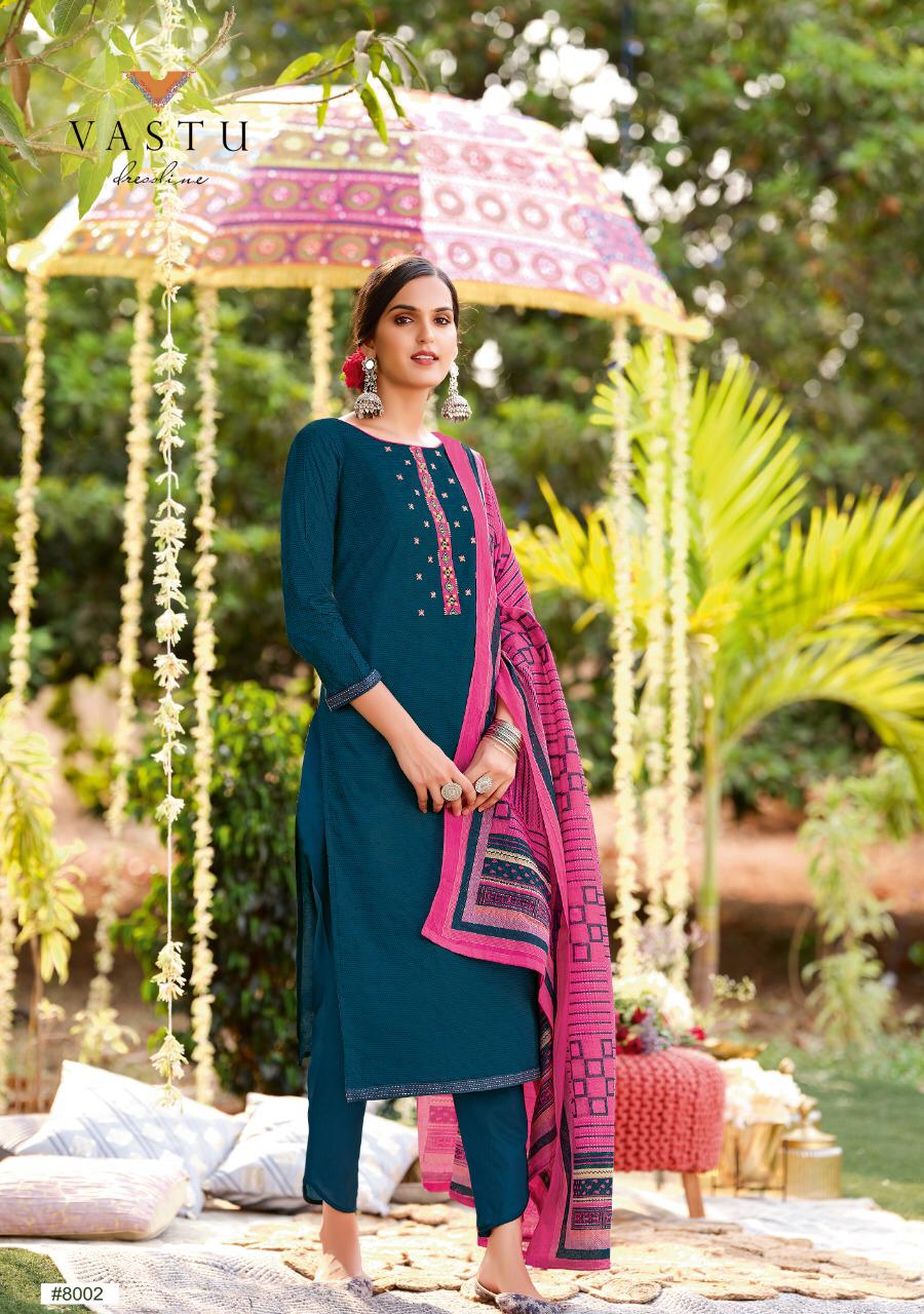 Vastu Tex Pakeezah Vol 8 Lawn Cotton Print With Exclusive Work Wedding Wear Salwar Suit Wholesale Dealer Surat