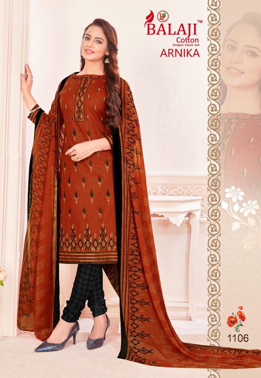 Balaji Cotton Arnika Vol 11 Pure Cotton Fancy Print Patiyala Style Dress Material Salwar Suits Wholesale Dealer Surat