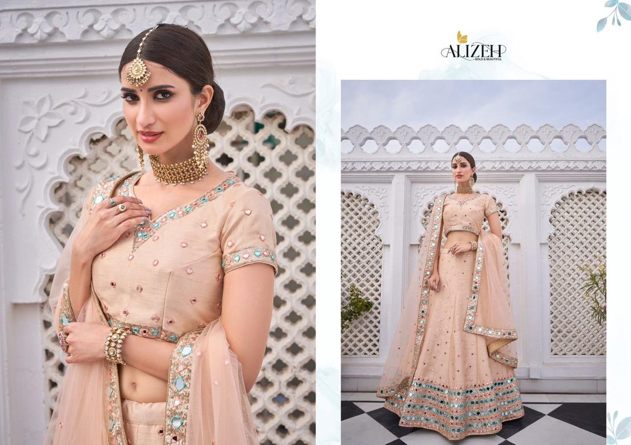 Alizeh Mirror Maze Colour Edition Silk Lehenga Online Wholesaler Surat