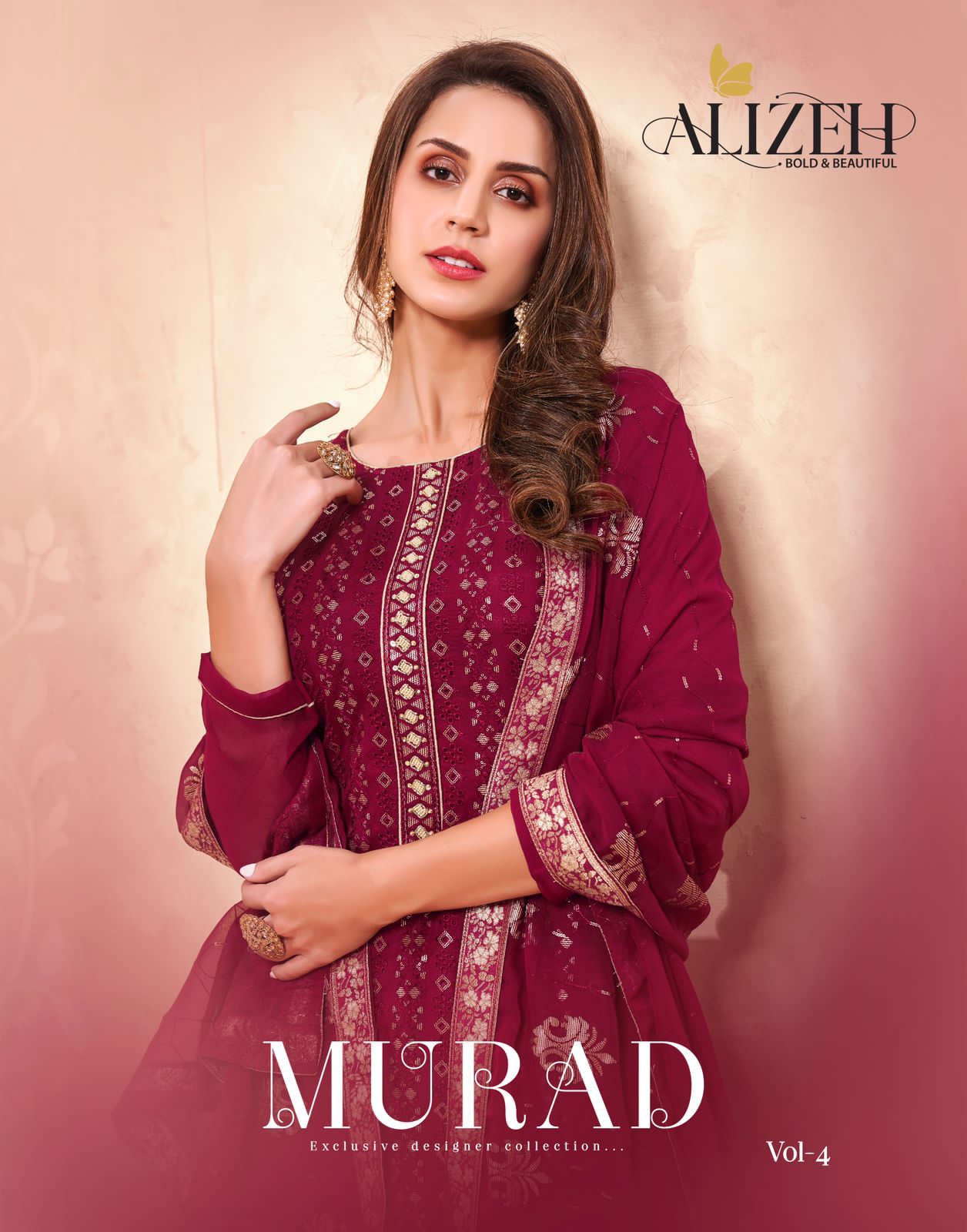 Alizeh Murad Vol 4 Georgette Suit Best Online Wholesaler Surat