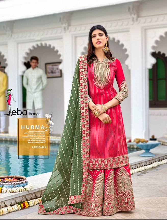 Eba Lifestyle Hurma 35 Colour Edition Georgette Suit Best Online Wholesaler Surat