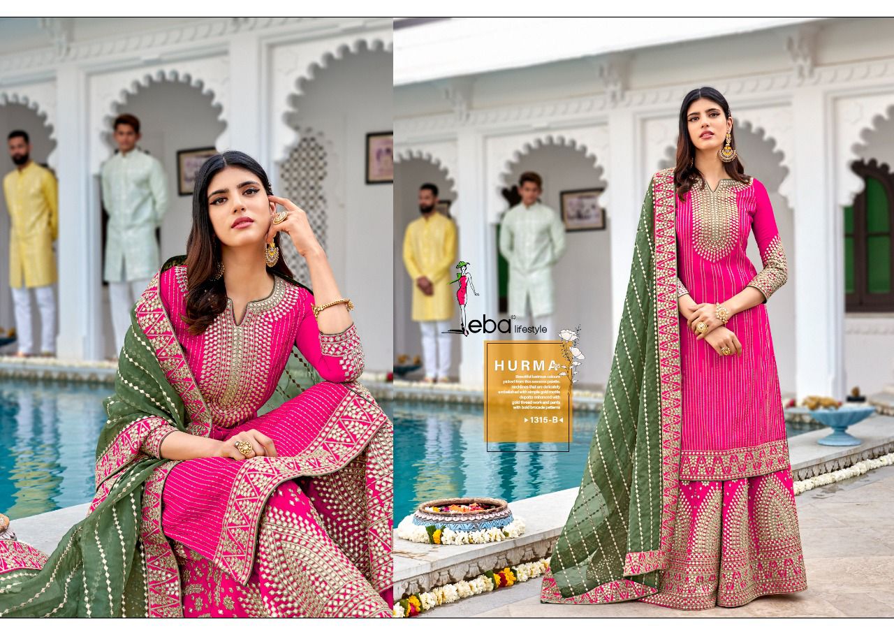 Eba Lifestyle Hurma 35 Colour Edition Georgette Suit Best Online Wholesaler Surat