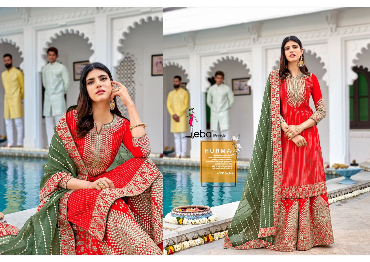 Eba Lifestyle Hurma 35 Colour Edition Georgette Suit Best Online Wholesaler Surat