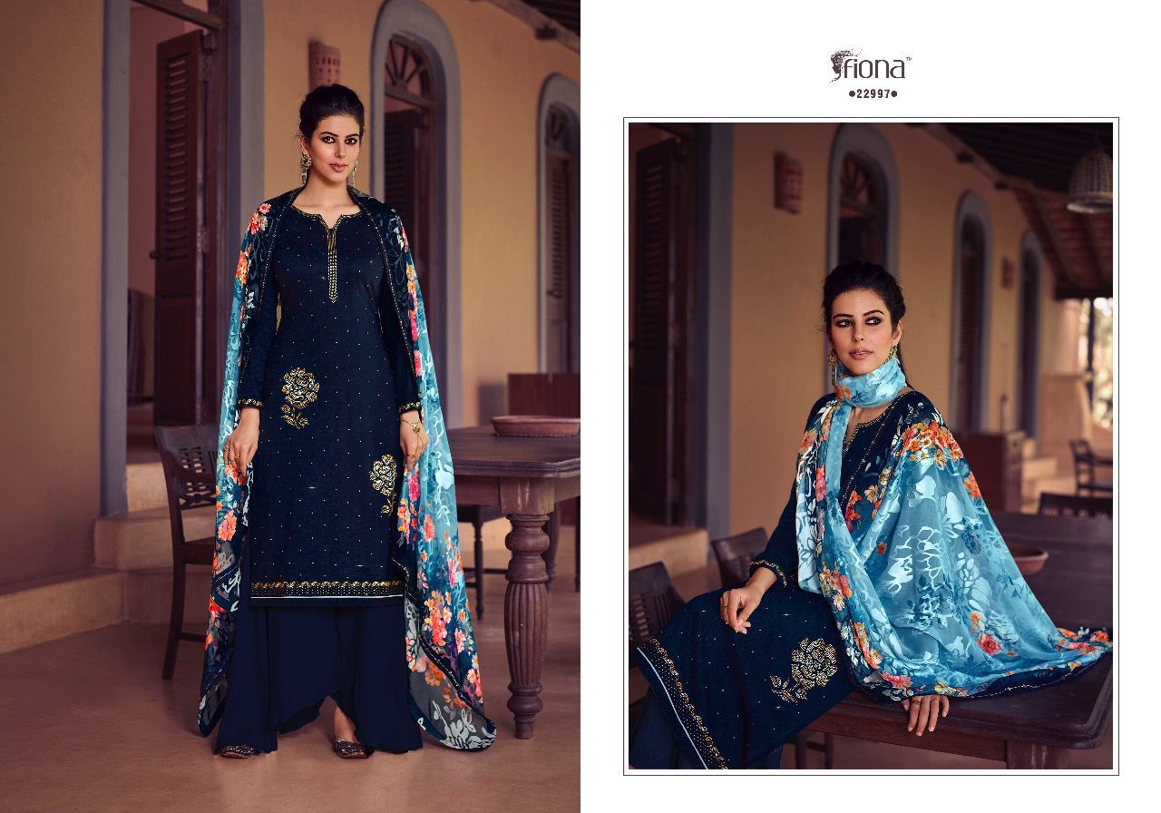 Fiona Harmony Soft Silk Salwar Suit Online Wholesaler Surat