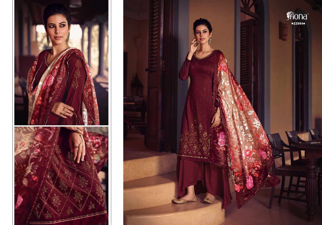 Fiona Harmony Soft Silk Salwar Suit Online Wholesaler Surat