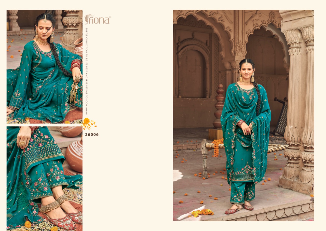 Fiona Kudi Silk Georgette Salwar Suits Online Wholesaler Surat