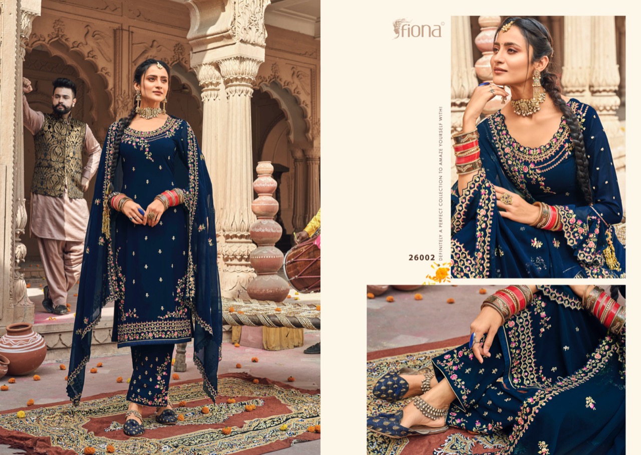 Fiona Kudi Silk Georgette Salwar Suits Online Wholesaler Surat