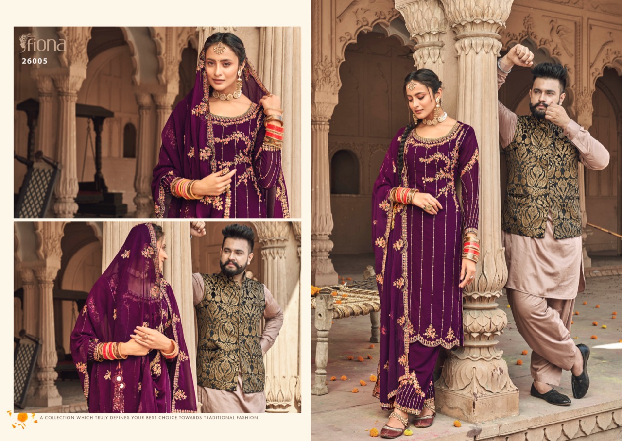 Fiona Kudi Silk Georgette Salwar Suits Online Wholesaler Surat